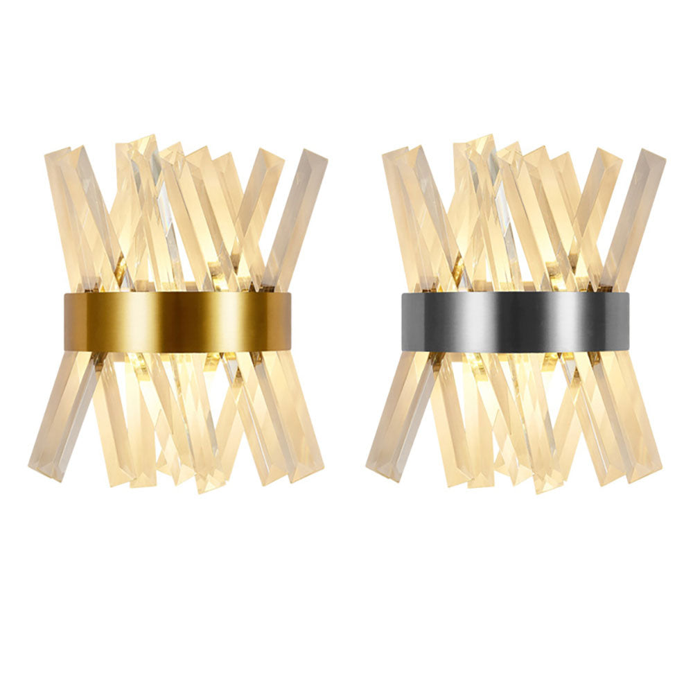 Modern Luxury Crystall Bedside Wall Light